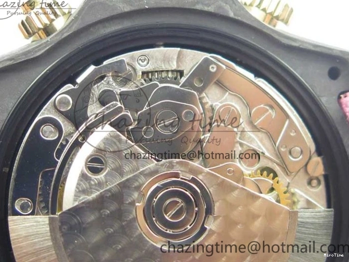 MiroTime 0326 Daytona DIW Carbon V2 WWF Best Edition Black Pink Dial On Pink Nylon Strap A Reliable 3113